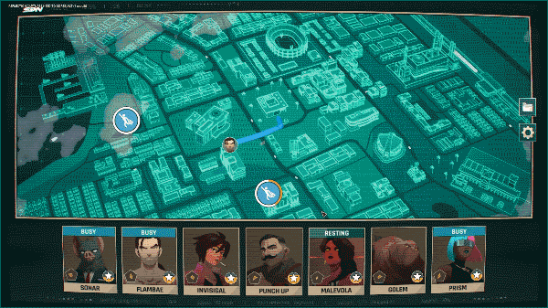 Dispatch Map Interface